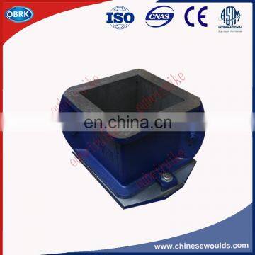 Concrete Steel 150mm Cube Testing Mold With Clamp Base Plate photo-5