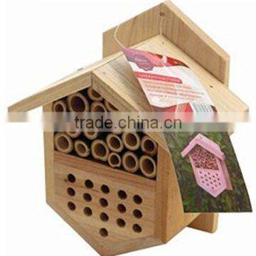 Custom Garden Wooden Insect House, Small Bee Hotel