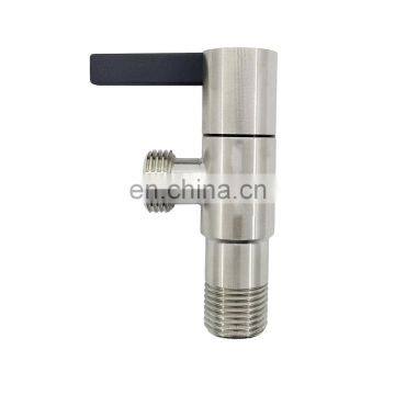 Open Stainless Steel Brass SS304 SUS304 Angle Valve