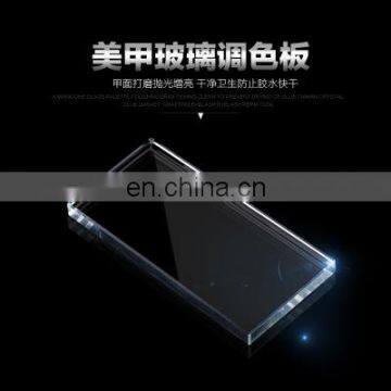 Nail Glass Palette Pallet New Eyelash Extension Glue Board Cosmetics Makeup Tool photo-3