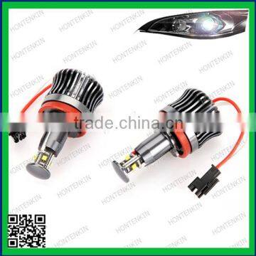 20W H8 R4 LED Angel Eye Halo Bulb Light 6500K for E92 E93 E90 X5 White Error Free about 1200Lm (each)