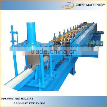 power 5.5KW roofing used gutter downpout pipe cold making machine