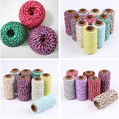 Factory Hot Sells Plied Cotton Ball/Mop Double Color Cotton Rope photo-5