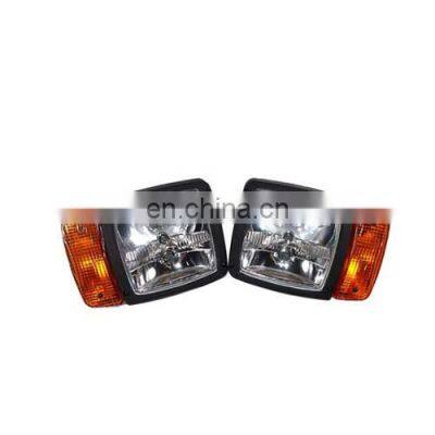 For JCB Backhoe 3CX 3DX Headlight Assembly With Bulb Set Of 2 Units Ref. Part No. 700/38400 - Whole Sale India Auto Spare Parts