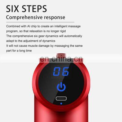 Deep Tissue Portable Back Feet Massager Self Back Spine Electric Shiatsu Foot Massage Gun For Athletes photo-4