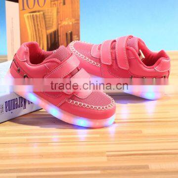 Kid Children USB Charging Light Flashing Sneakers LED Shoes Kid Shoes With Light photo-6