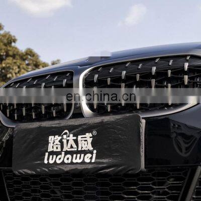 For BMW New 3 Series G20 G28 Diamond Grille Car Front Bumper Grille 320i 325i 330i