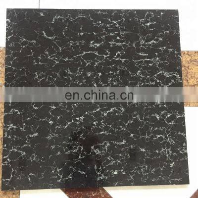 Pulati Series Black Golden Vitrified Porcelain Tiles Double Loading photo-2