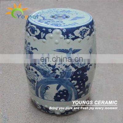 Luxury Chinese Antique Hand Painted Porcelain Garden Stools