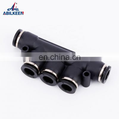 PK Series Black Pneumatic Fitting OK