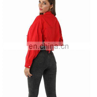 Factory Wholesale Denim Denim Truck Jacket Denim Jacket Women's Loose Jacket