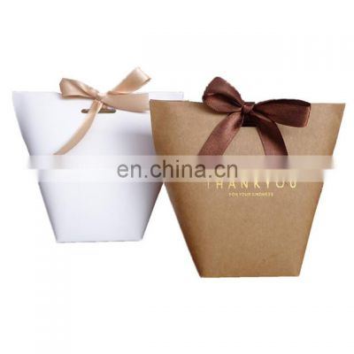 Sac Merci Mariage Cute Mini Small Thank You Wedding Paper Gift Bag