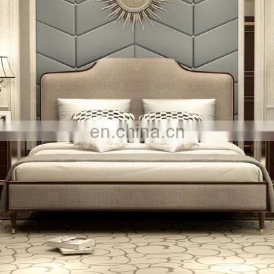 American Style Bedroom Furniture Bed Frame Queen Size Beds photo-5
