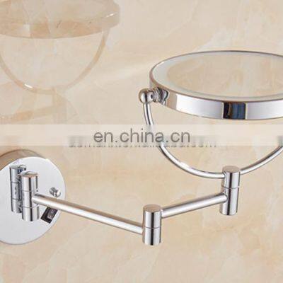 New Style Entirety Frame Wall-mounted Extendable Two Side LED Makeup Mirror photo-3