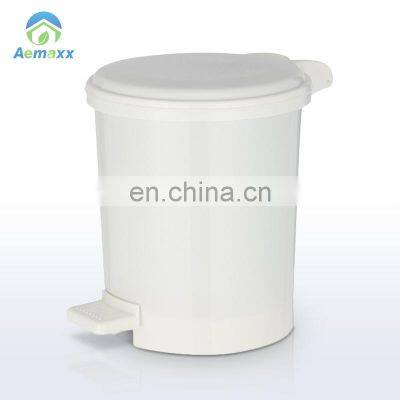 Super Cheap Promotion Product Pedal Bin and Toilet Brush Plastic Bathroom Set photo-4