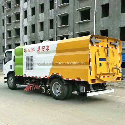 Isuzu 700P Diesel Engine Sweeper Truck Japan Road Sweeper Truck photo-3