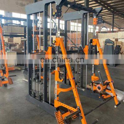 ASJ Factory ASJ-S114B Multi Functional Trainer Smith Squat Commercial Smith Rack