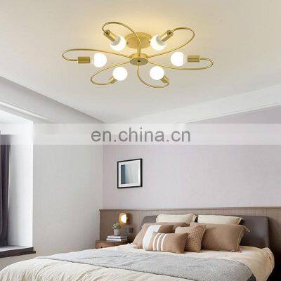 Scandinavian Restaurant Three Headed Small Chandelier Simple Modern Dining Room Creative Personality Luxury Ceiling Light