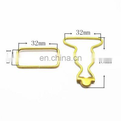48mm Custom Metal Bib Overall Buckles photo-2
