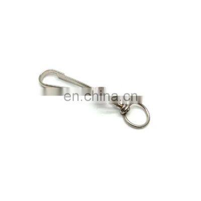 JRSGS Customized High Quality Stainless Steel Swivel Snap Lanyards Zipper Hanging Buckle Keychaine Keyring Accessory photo-3