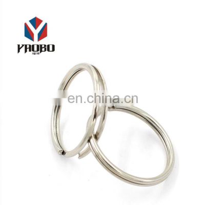 Fashion High Quality Metal 33mm Stainless Steel Split Ring Key Ring