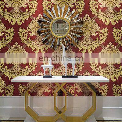 Wholesale Decorative Customised Bedroom Home Wallpaper 3d Wall Paper Decoration Sticker Modern photo-4