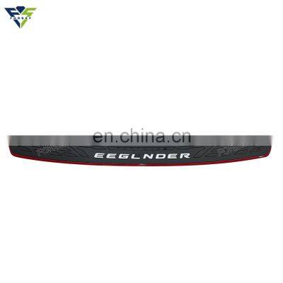 Accessories Parts Car Styling Abs Rear Tail Trunk Pedal Cover Car Rear Bumper Plate Cover Trim For Fortuner 2016+