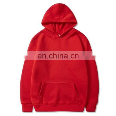 High quality hooded Hoodies for Men cotton Fabric Pullover hoodie plus size Cotton Blank Design