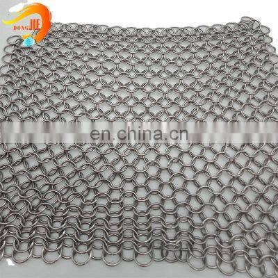 Factory Supply Aluminum Alloy Round Chainmail Ring Mesh Curtains photo-5