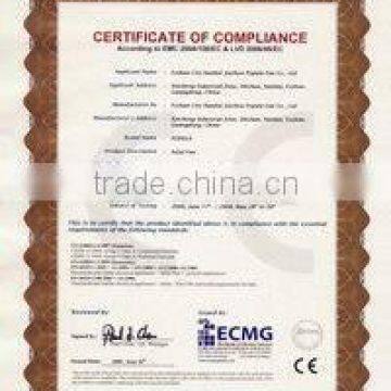 CERTIFICATE OF COMPLIANCE
