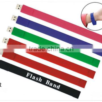 OEM PVC wristband usb stick