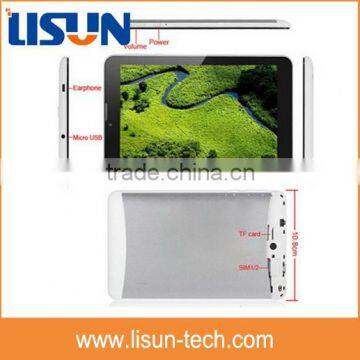 MTK8312 dual core android 4.4 cheap price 7 inch HD tablet pc 3G phone call