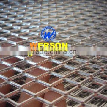 general mesh Aluminum Expanded auto grille,silver and powder coated