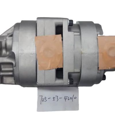 WX Factory direct sales Price favorable  Hydraulic Gear pump 705-53-42010 for Komatsu WA600-3 pumps komatsu