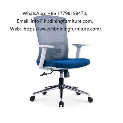 Black Swivel mesh office chair