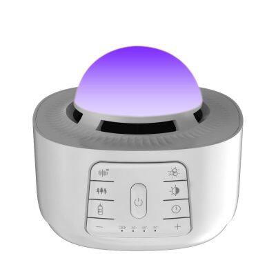 Wholesale mini portable speaker White Noise Sleep Tools Music Warm Light Therapy Sleeping Machine white noise speaker