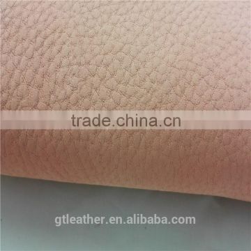 Light color geniune cow leather for summer slipper