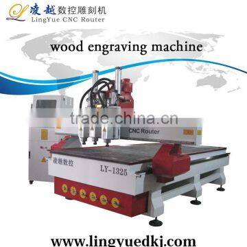  china woodworking cnc router with 3 spindles