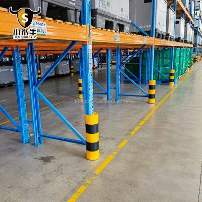 Advanced Polymer Rack Leg Protectors Protect Warehouse Racking Legs From Impact and Scrape Damage