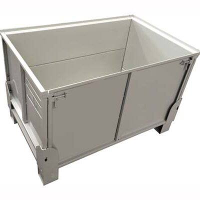Industrial Storage Containers/ Stackable Containers/ Made from high-quality steel
