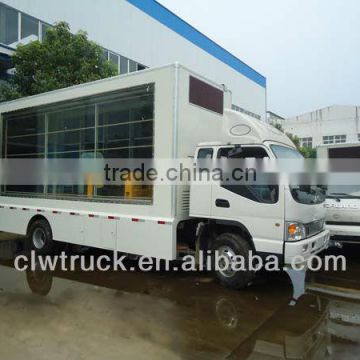 factory price Foton 4x2 LED truck for sale,p10 led mobile truck for sale