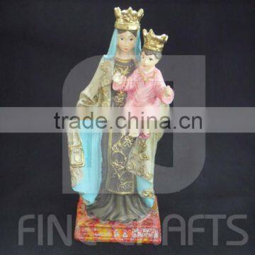 Polyresin Marial Christian Religion Statue Decoration