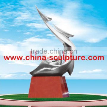 2016 New Modern Fashion Urban Statue Large Stainless Steel Sculpture