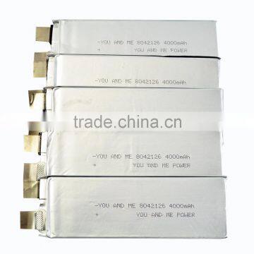 Lithium Polymer Rechargeable Battery 4000mAh 3.7V Quality Choice photo-2