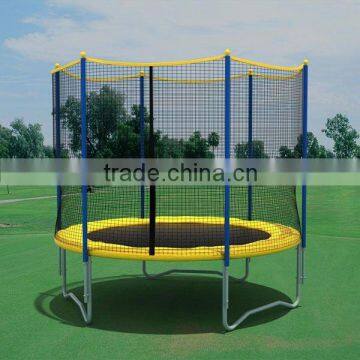10ft trampoline with safety net and ladder
