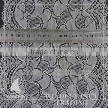 Wholesale Price Polyester And Nylon Big Swiss Lace Trim photo-2