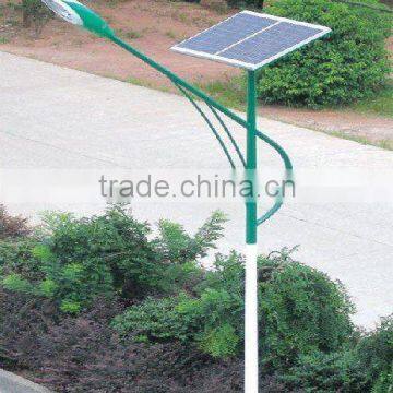 6-7m light pole with 40w LED solar street light