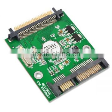 50pin 1.8 micro IDE CF to SATA 22 Pin Adapter Compact Flash Type I/II 50pin to 2.5" 7+15 Pin SATA SSD HDD Converter Card