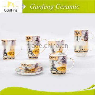 thin porcelain coffee mug decal