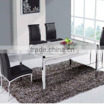 living room stainless steel table sets